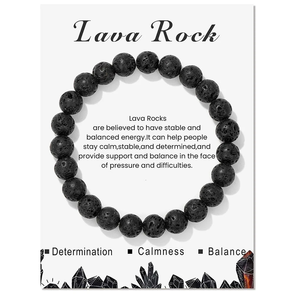 Natural Crystal Healing Energy Bracelet - Aria-Amazonite-Nora Luxe