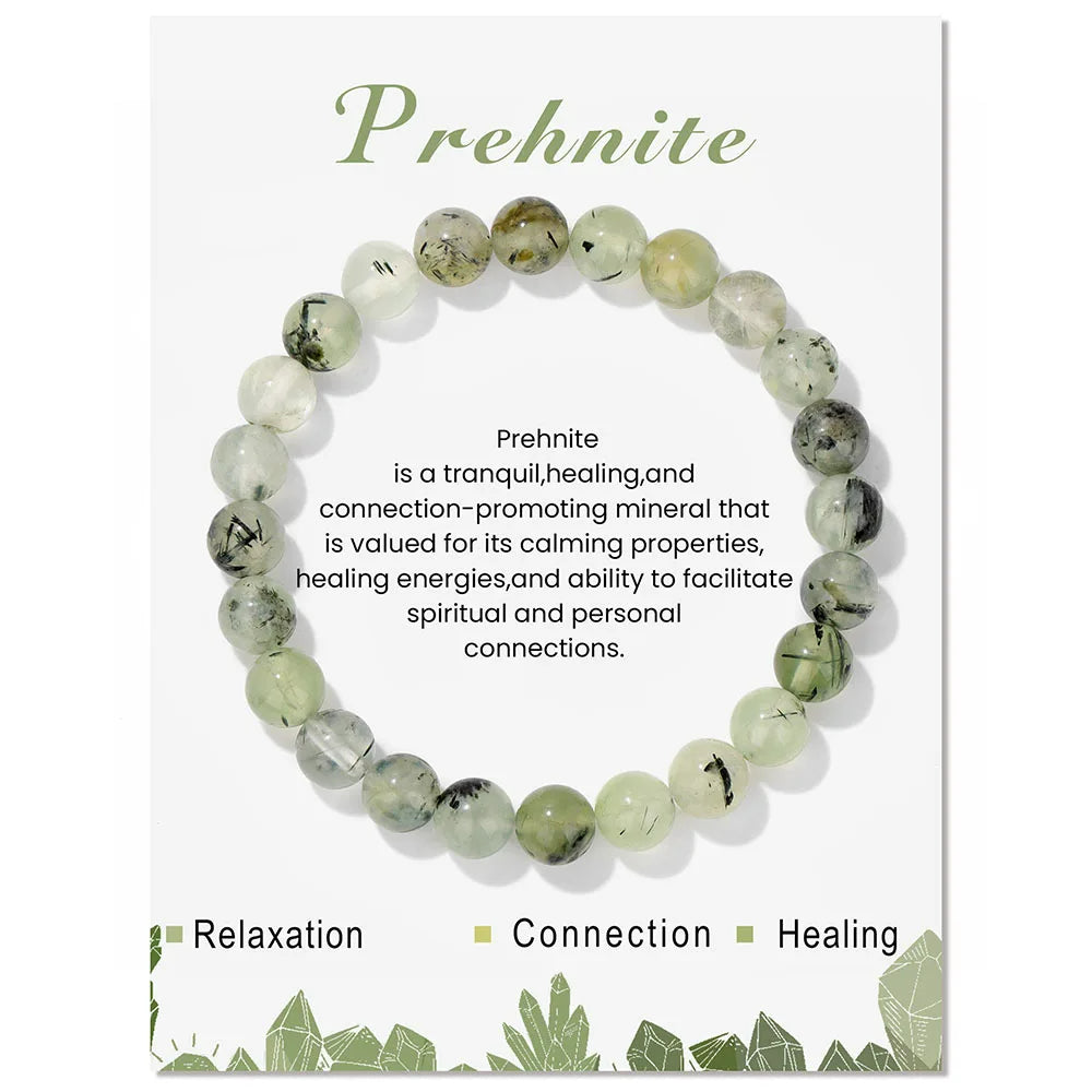 Natural Crystal Healing Energy Bracelet - Aria-Amazonite-Nora Luxe
