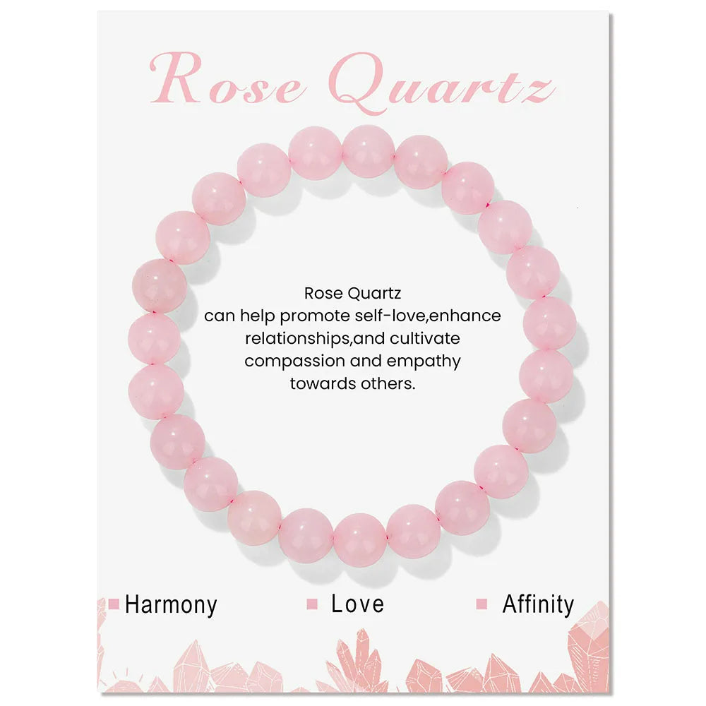 Natural Crystal Healing Energy Bracelet - Aria-Amazonite-Nora Luxe