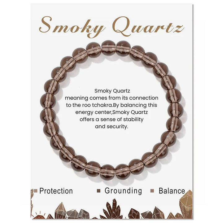 Natural Crystal Healing Energy Bracelet - Aria-Amazonite-Nora Luxe