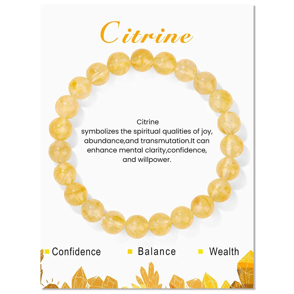 Natural Crystal Healing Energy Bracelet - Aria-Amazonite-Nora Luxe
