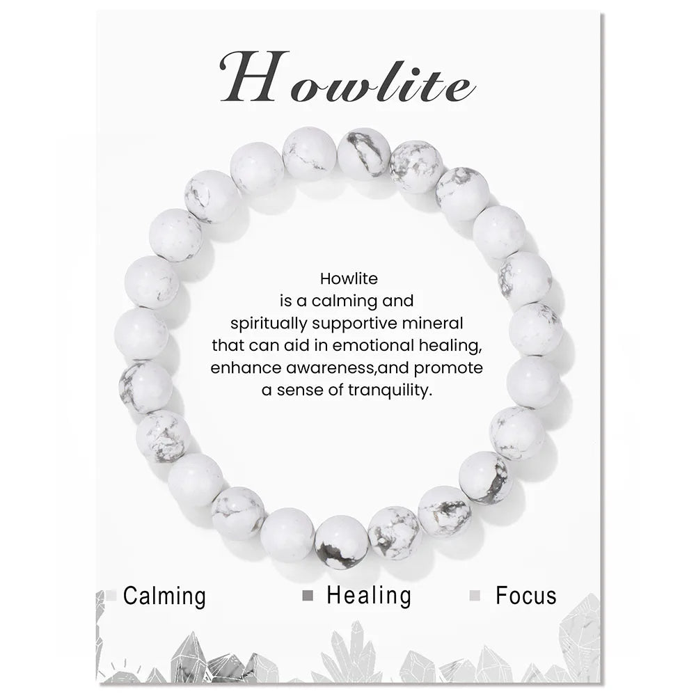 Natural Crystal Healing Energy Bracelet - Aria-Amazonite-Nora Luxe