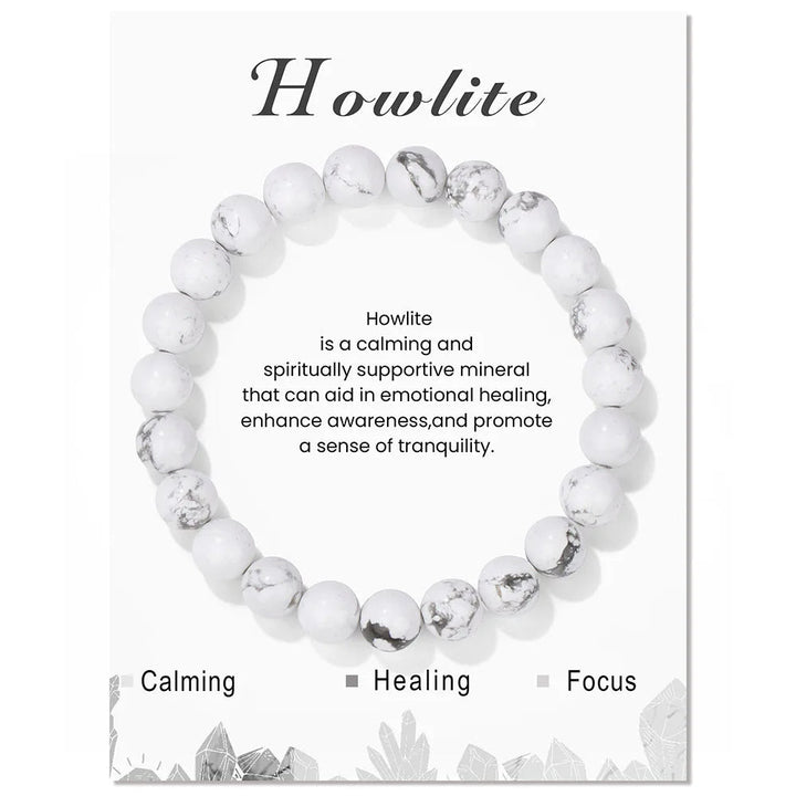 Natural Crystal Healing Energy Bracelet - Aria-Amazonite-Nora Luxe