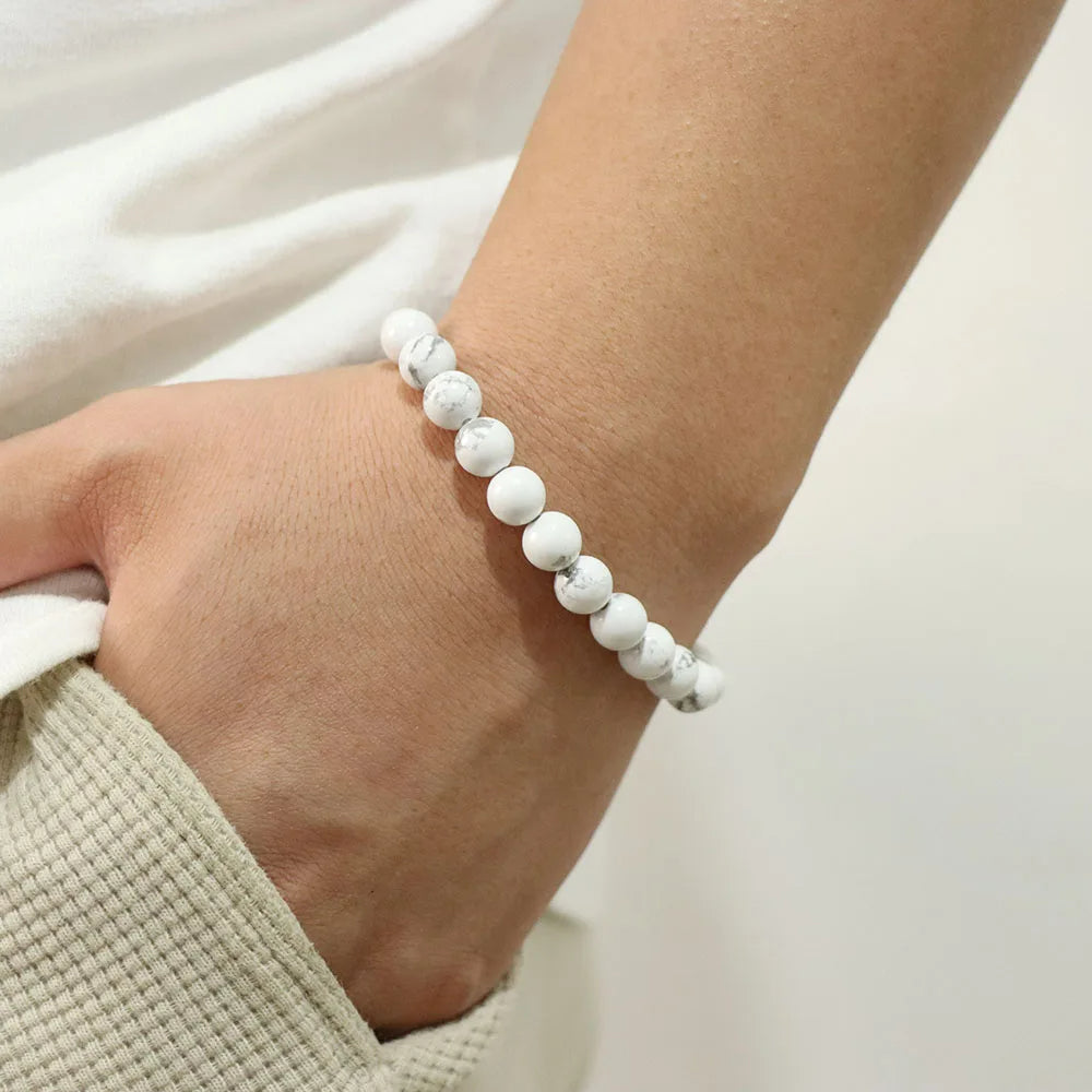 Natural Crystal Healing Energy Bracelet - Aria-Amazonite-Nora Luxe