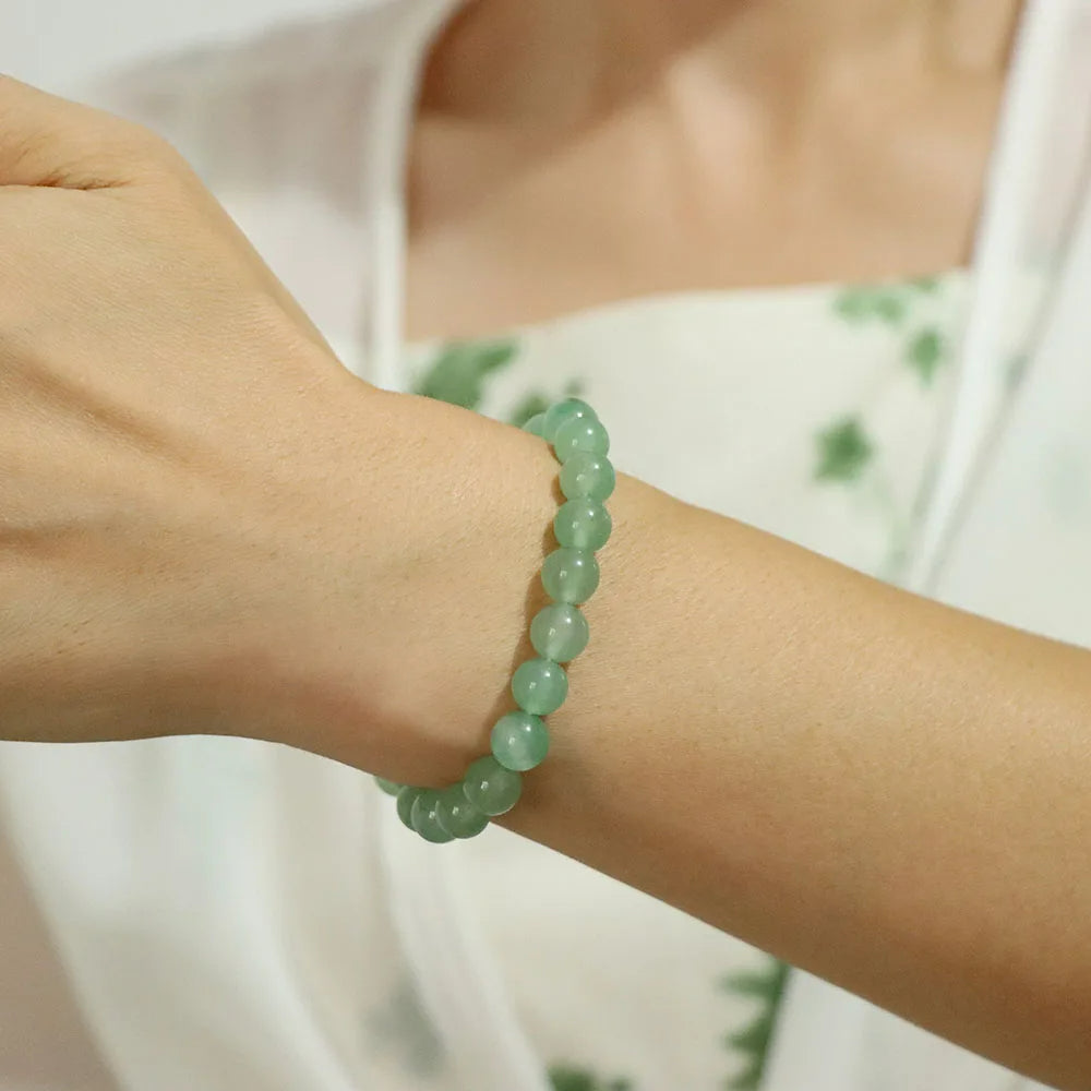 Natural Crystal Healing Energy Bracelet - Aria-Amazonite-Nora Luxe