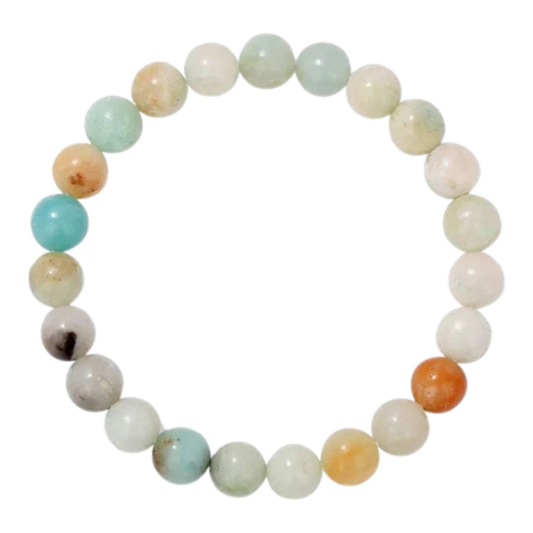 Natural Crystal Healing Energy Bracelet - Aria-Amazonite-Nora Luxe