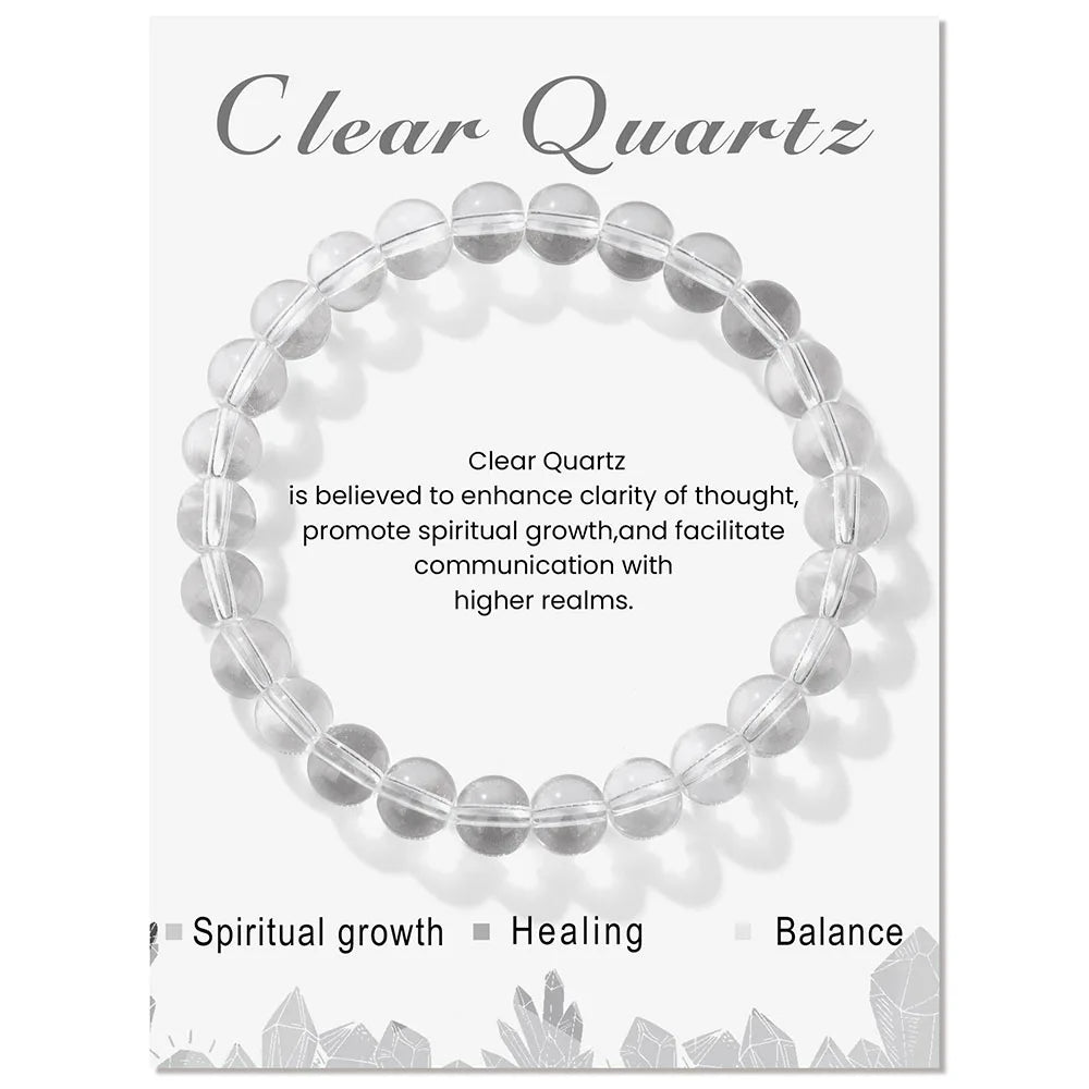 Natural Crystal Healing Energy Bracelet - Aria-Amazonite-Nora Luxe