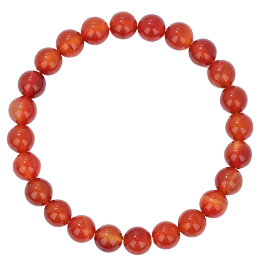 Natural Crystal Healing Energy Bracelet - Aria-Carnelian-Nora Luxe