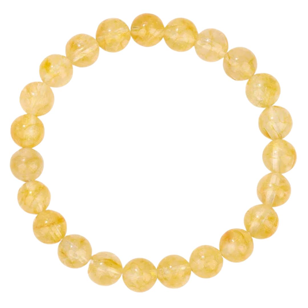 Natural Crystal Healing Energy Bracelet - Aria-Citrine-Nora Luxe