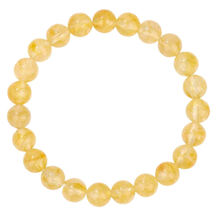 Natural Crystal Healing Energy Bracelet - Aria-Citrine-Nora Luxe
