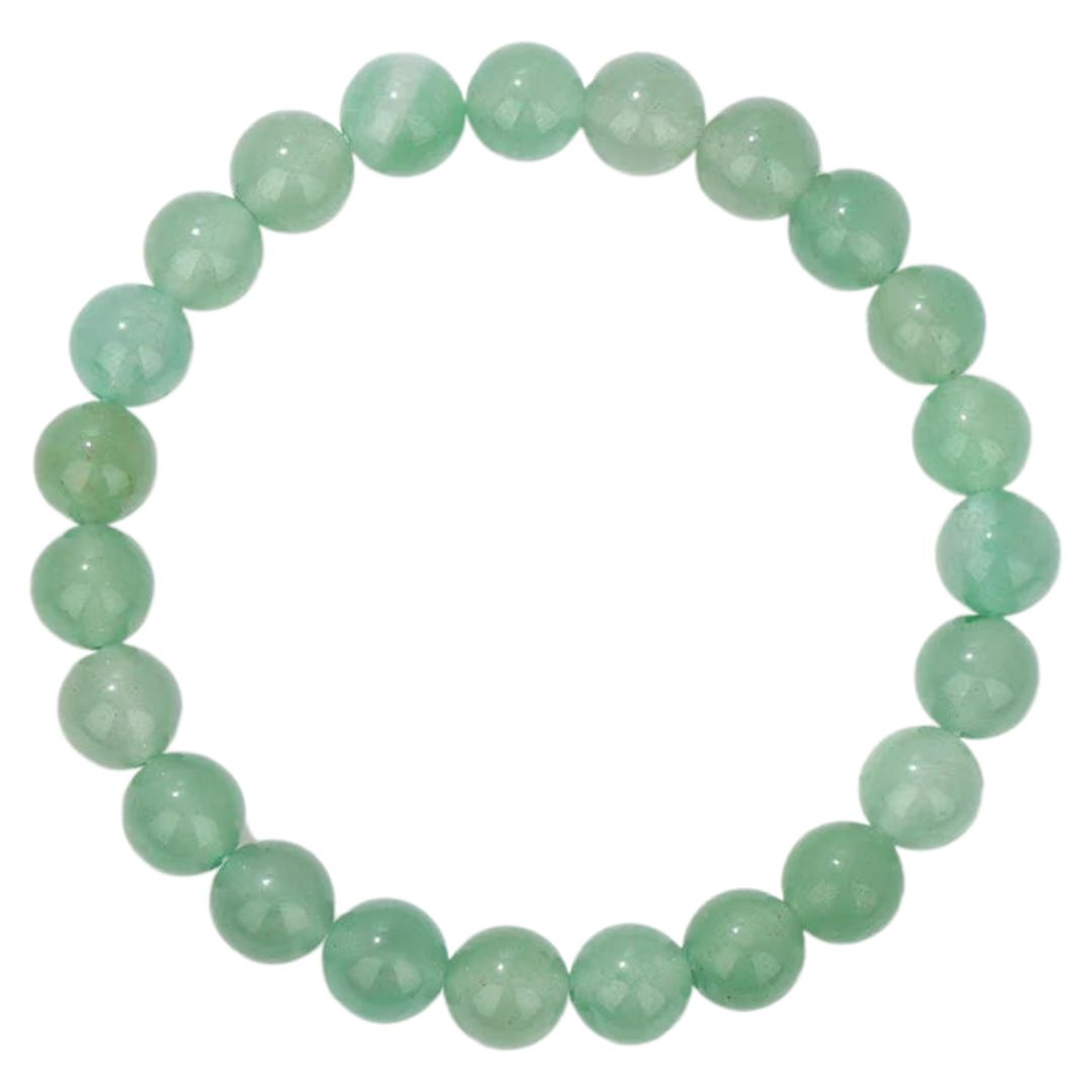 Natural Crystal Healing Energy Bracelet - Aria-Groene aventurijn-Nora Luxe