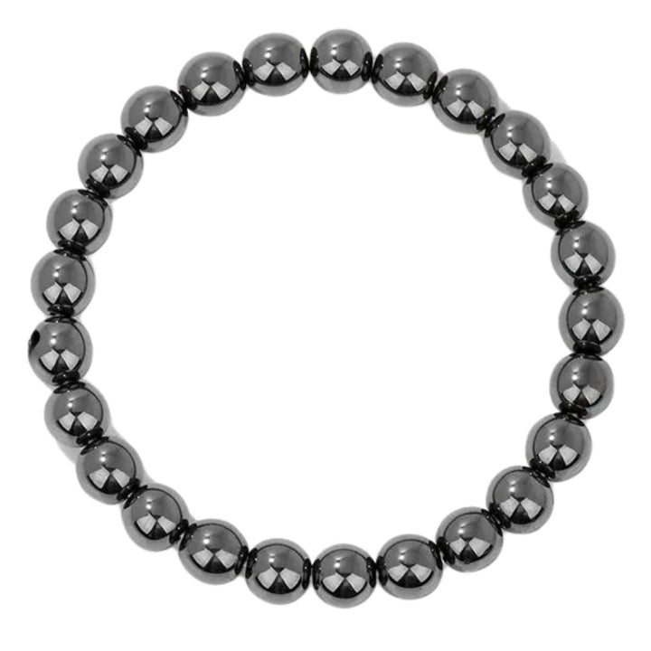 Natural Crystal Healing Energy Bracelet - Aria-Hematite-Nora Luxe