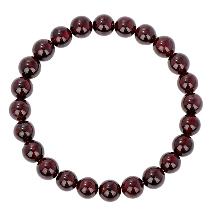 Natural Crystal Healing Energy Bracelet - Aria-Pomegranate-Nora Luxe