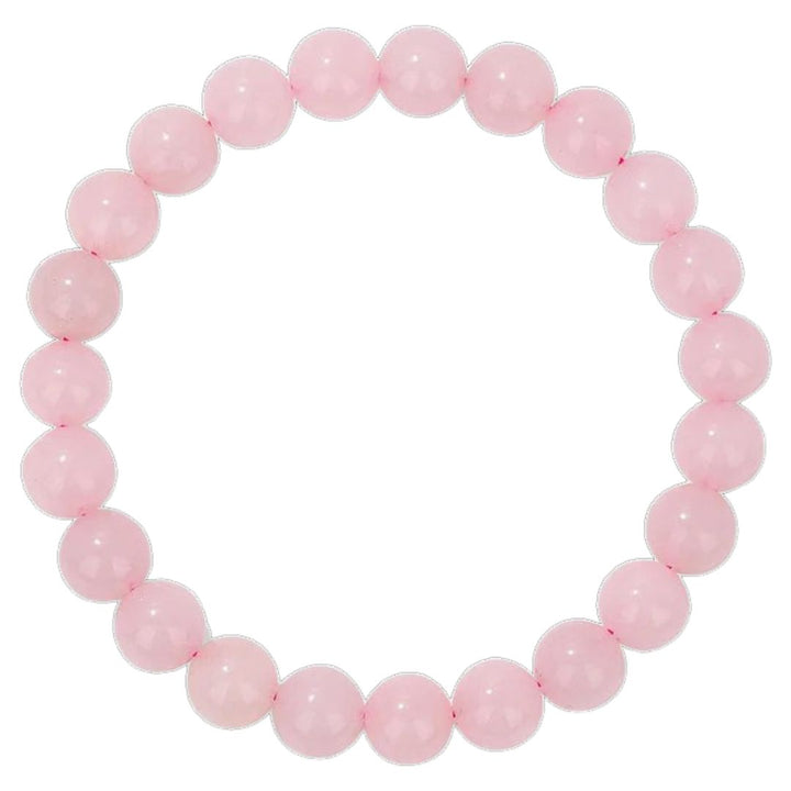 Natural Crystal Healing Energy Bracelet - Aria-Rose quartz-Nora Luxe