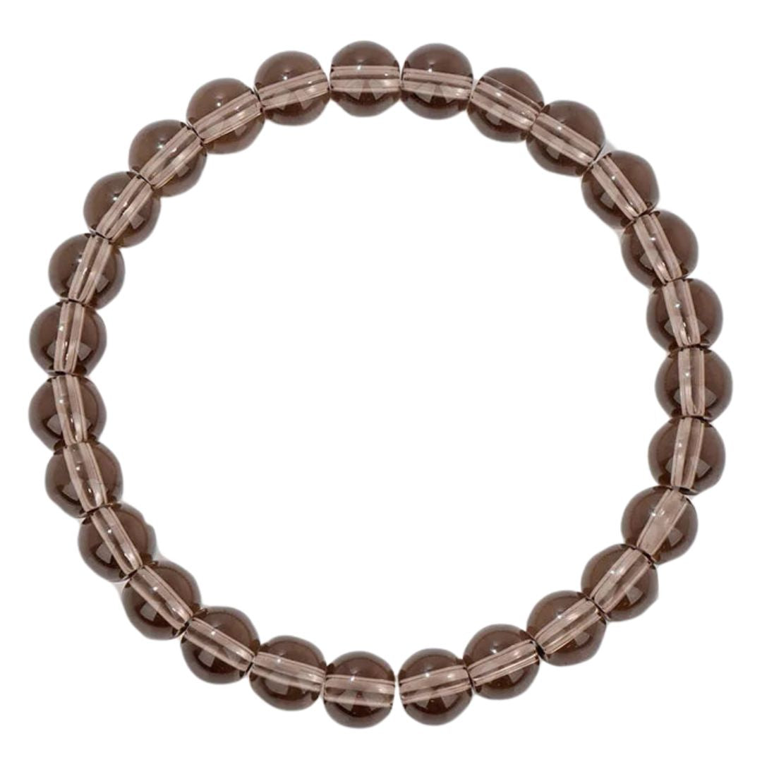 Natural Crystal Healing Energy Bracelet - Aria-Smoky quartz-Nora Luxe