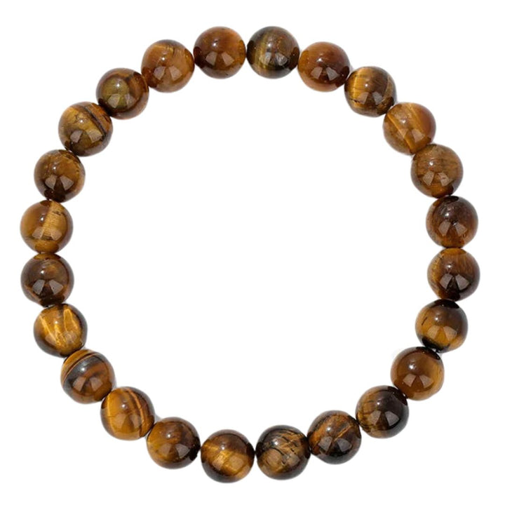Natural Crystal Healing Energy Bracelet - Aria-Tiger's eye-Nora Luxe