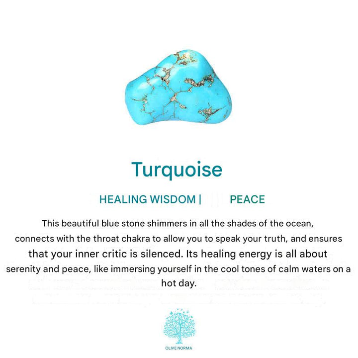 Natural Crystal Hexagon Gemstone Necklace - Aurora-Blue Sandstone-Nora Luxe