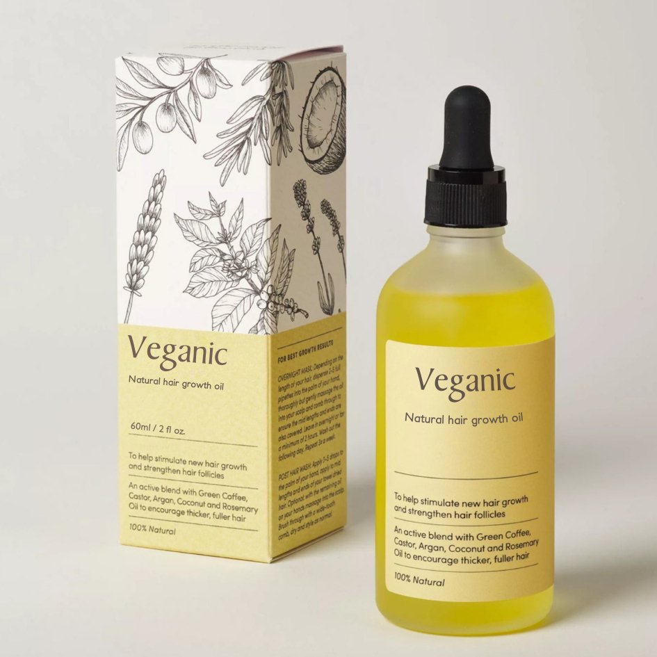 Natural Hair Growth Oil - PureGrowth-1 piece-Nora Luxe
