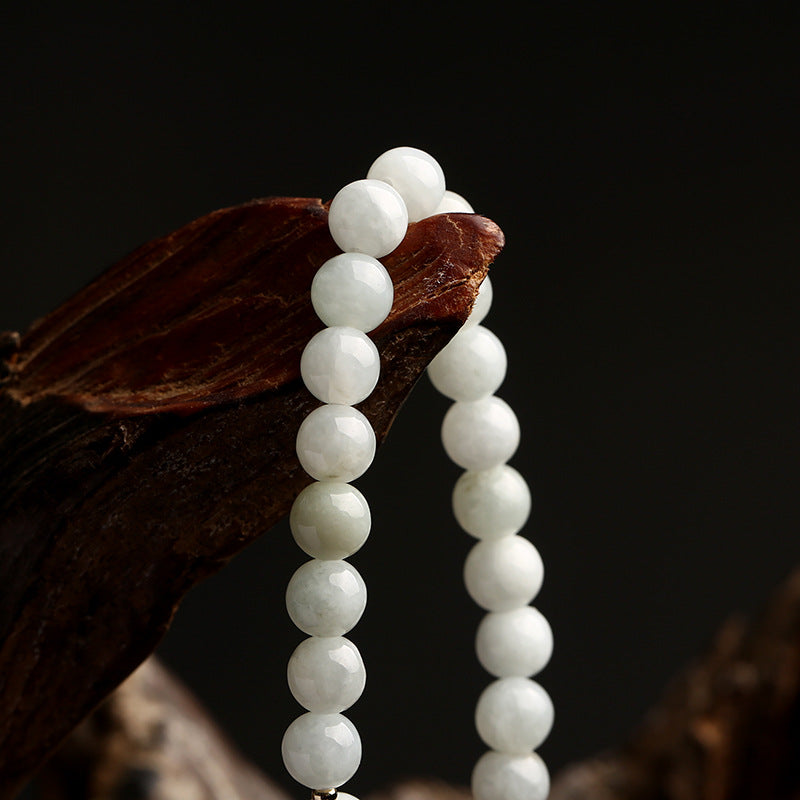 NATURAL JADE AND AGATE STONE BRACELET-Nora Luxe