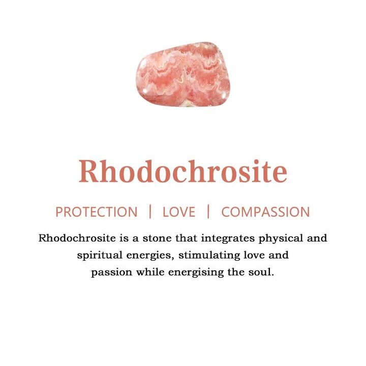 Natural Raw Birthstone Ring - Selina-January & Pomegranate-Nora Luxe