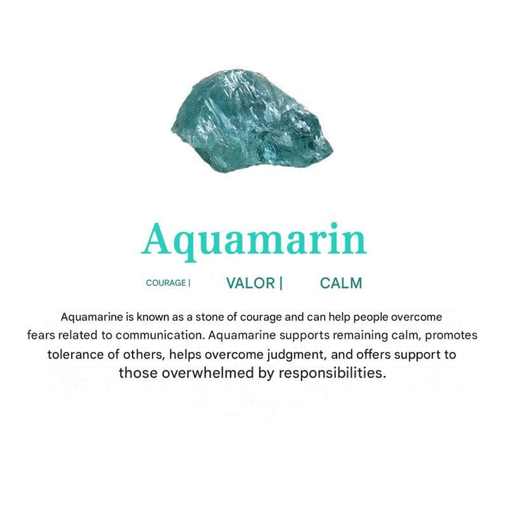 Natural Raw Birthstone Ring - Selina-January & Pomegranate-Nora Luxe