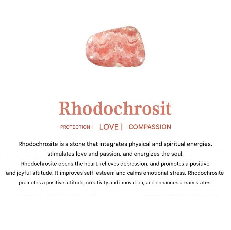 Natural Raw Birthstone Ring - Selina-January & Pomegranate-Nora Luxe