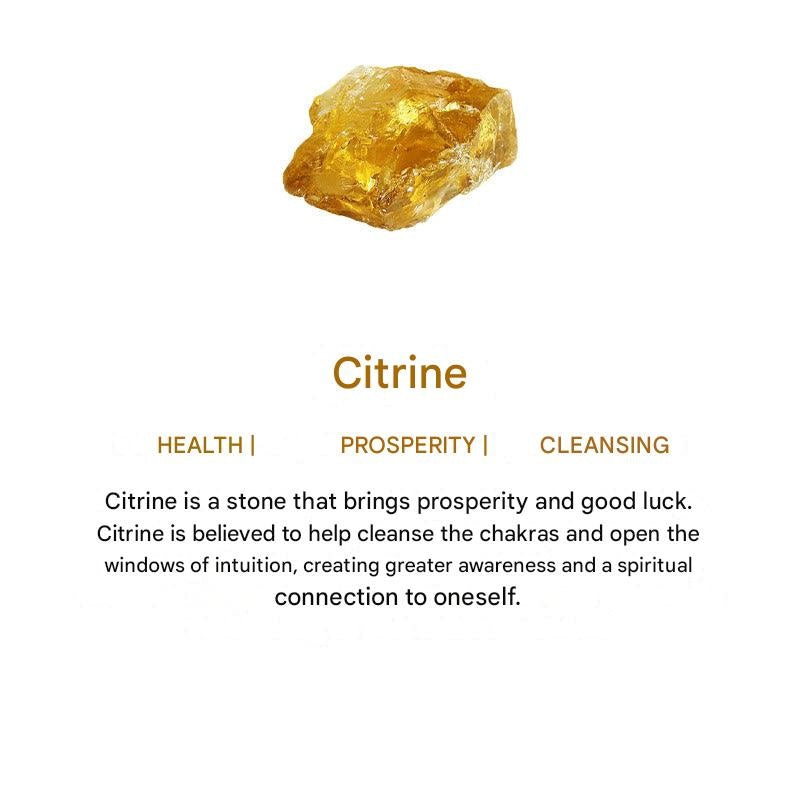 Natural Raw Birthstone Ring - Selina-January & Pomegranate-Nora Luxe