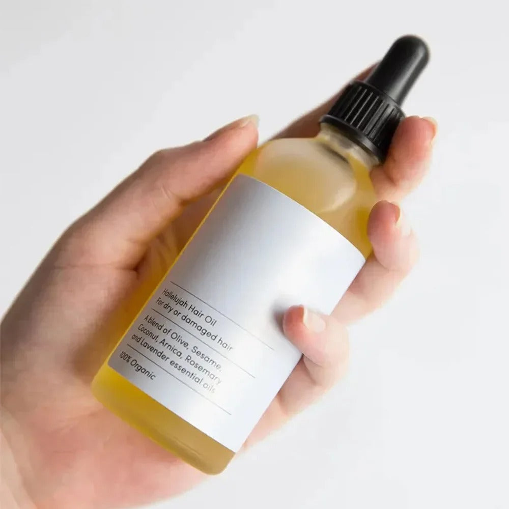 Natural Rosemary Hair Growth Oil - HerbGlow-Nora Luxe
