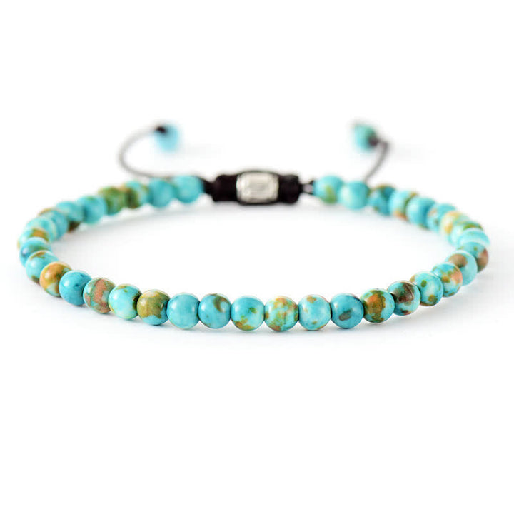 Natural Stone Pearl Adjustable Braided Bracelet - Aisha-Kaiserstein-Nora Luxe