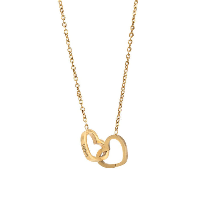 Necklace & Rose in Luxury Jewellery Box with Hidden Surprise - Lunavia-14k White Gold-The Livary