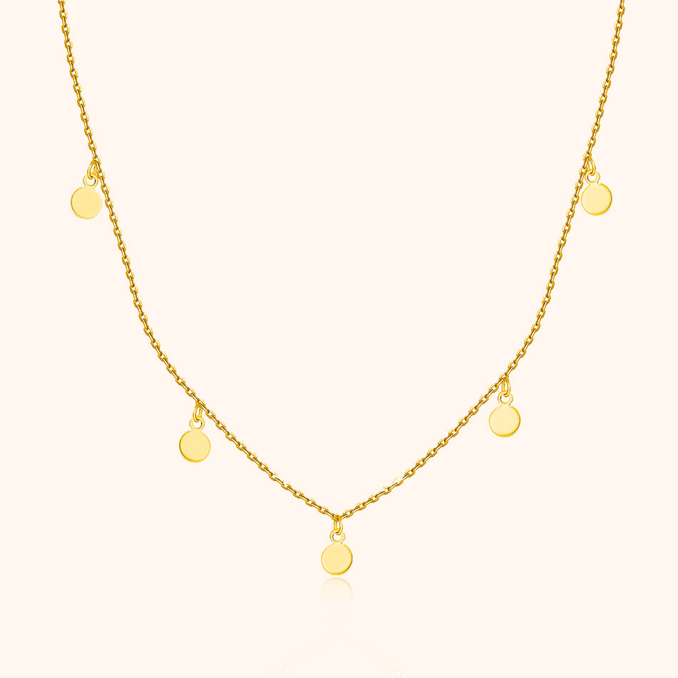 Necklace Small Circles - Aylin-Gold-Nora Luxe