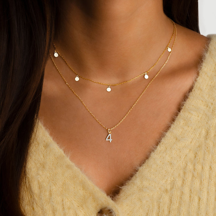 Necklace Small Circles - Aylin-Gold-Nora Luxe