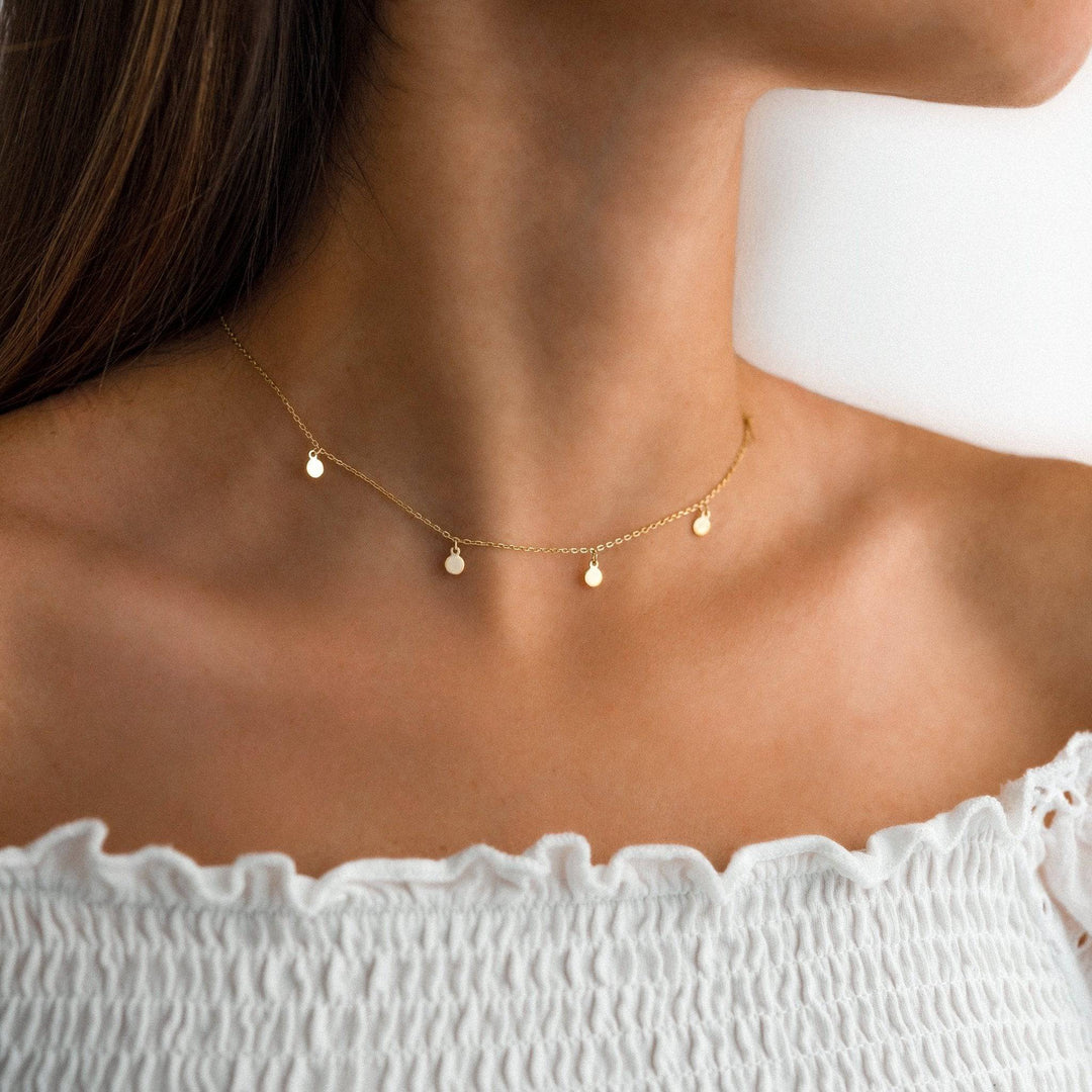 Necklace Small Circles - Aylin-Gold-Nora Luxe