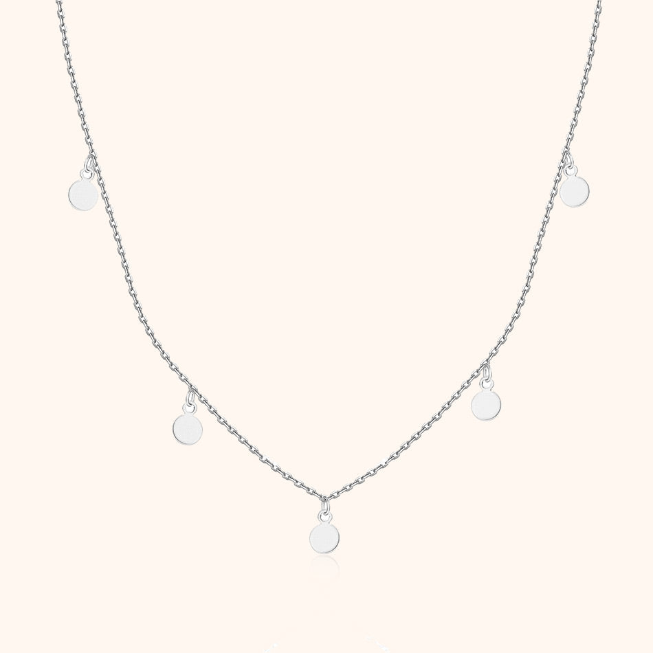 Necklace Small Circles - Aylin-Silver-Nora Luxe
