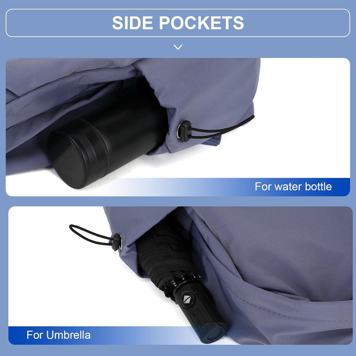 Lightweight Water-Resistant Laptop & Travel Backpack with Organised Compartments