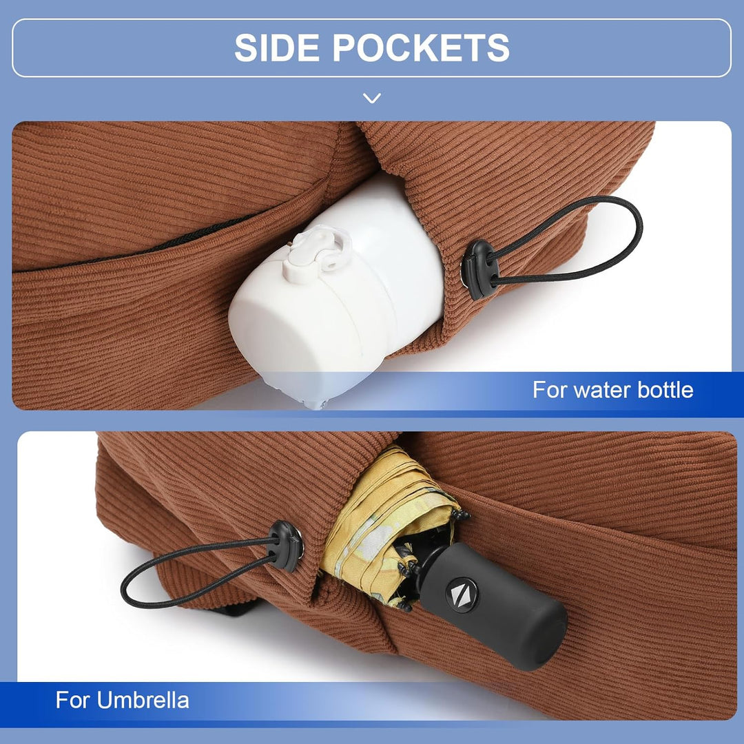 Lightweight Water-Resistant Laptop & Travel Backpack with Organised Compartments