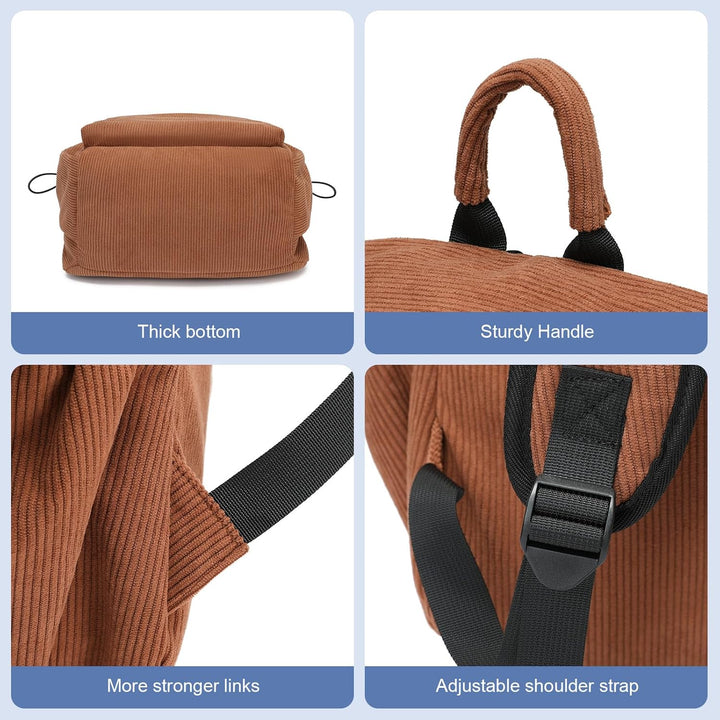 Lightweight Water-Resistant Laptop & Travel Backpack with Organised Compartments