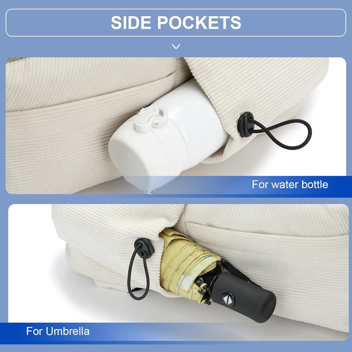 Lightweight Water-Resistant Laptop & Travel Backpack with Organised Compartments