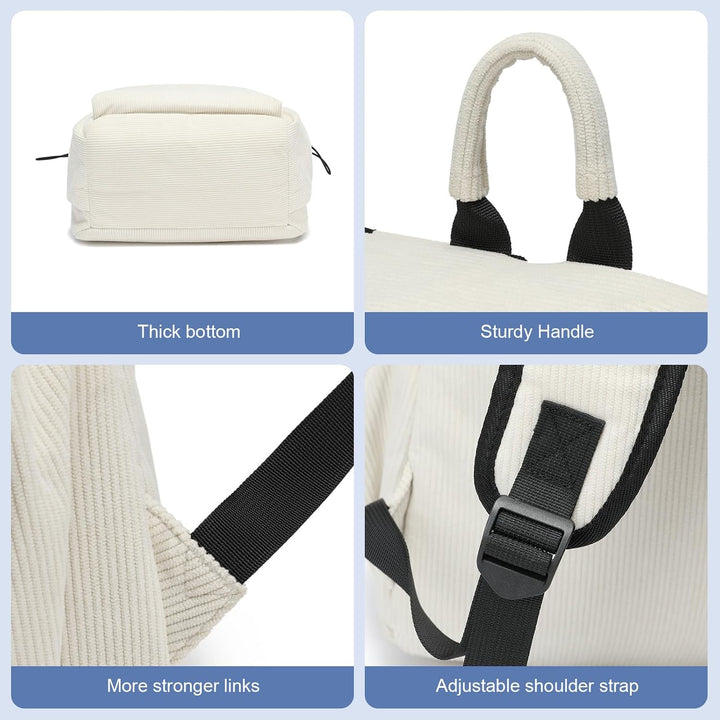 Lightweight Water-Resistant Laptop & Travel Backpack with Organised Compartments