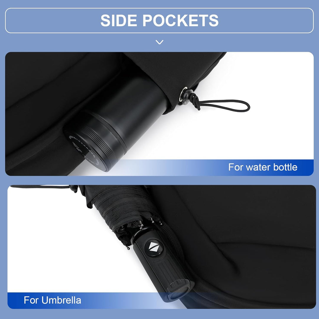 Lightweight Water-Resistant Laptop & Travel Backpack with Organised Compartments