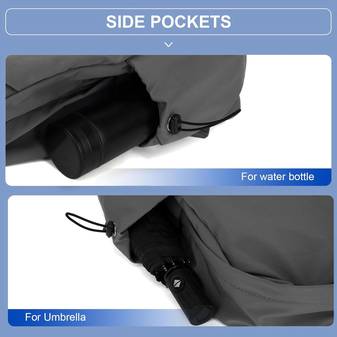 Lightweight Water-Resistant Laptop & Travel Backpack with Organised Compartments
