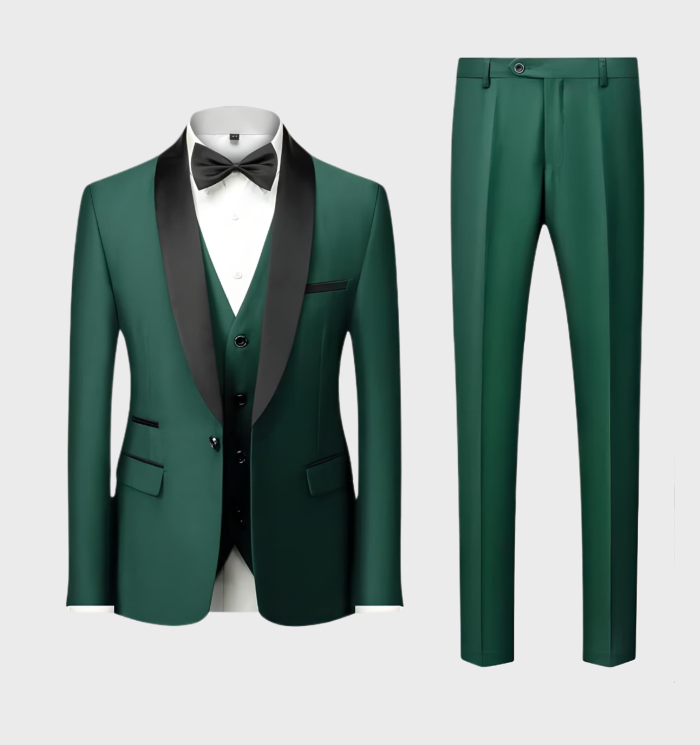 Nice 3-piece Men's Set - Adrian-Green-S-Nora Luxe
