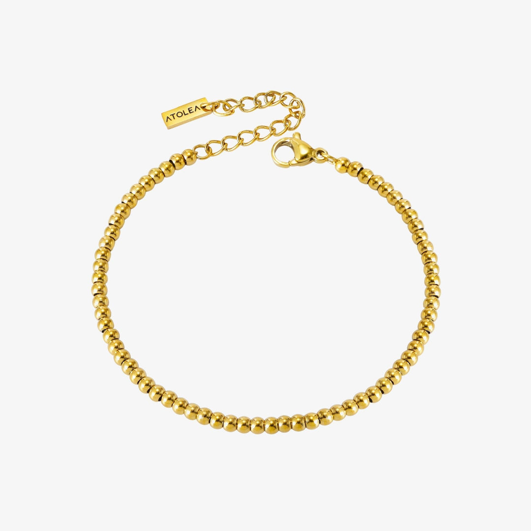 Nice Beaded Bracelet - Nova-Gold-Nora Luxe