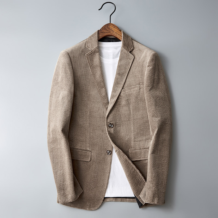 Nice Men's Corduroy Blazer - Vincent-Brown-S-Nora Luxe