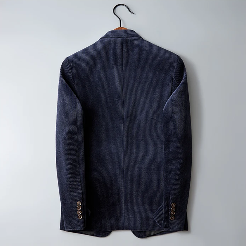 Nice Men's Corduroy Blazer - Vincent-Brown-S-Nora Luxe