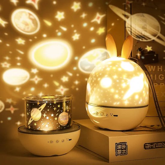 Night Light Star Projector - Dream Light-Lamp Rabbit-Nora Luxe