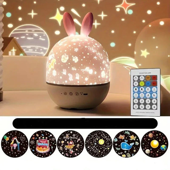 Night Light Star Projector - Dream Light-Lamp Rabbit-Nora Luxe