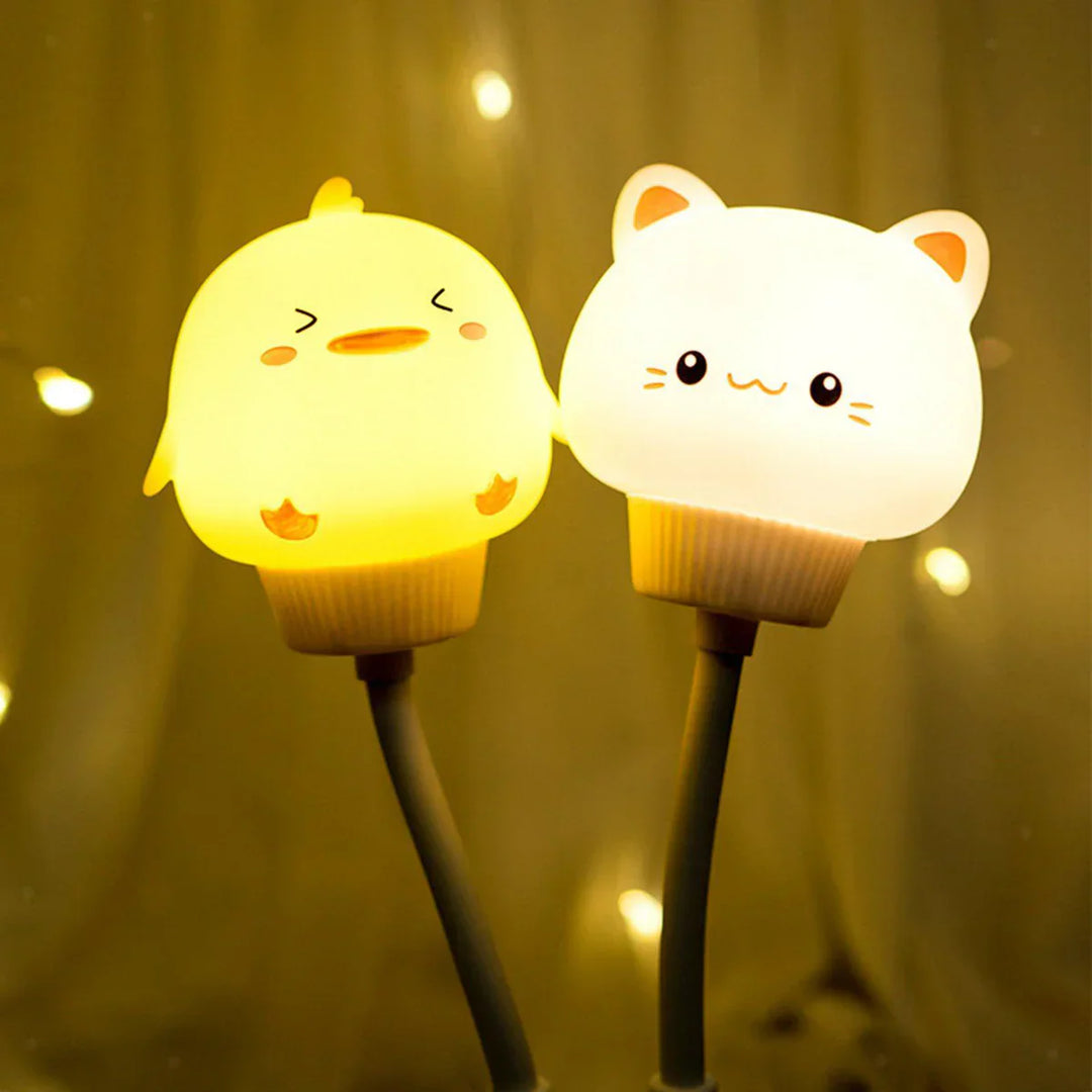 Nightlight with Timer Function - CuddleLight-Cat-Nora Luxe