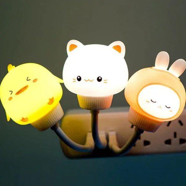 Nightlight with Timer Function - CuddleLight-Cat-Nora Luxe