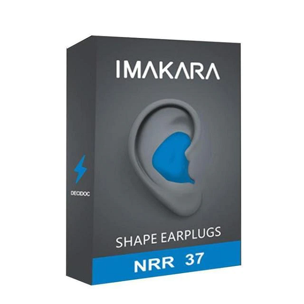 Noise-Cancelling Earplugs - SilentComfort-Blue-Nora Luxe